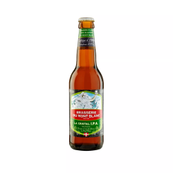 La Cristal IPA 33 cl. Brasserie Du Mon Blanche