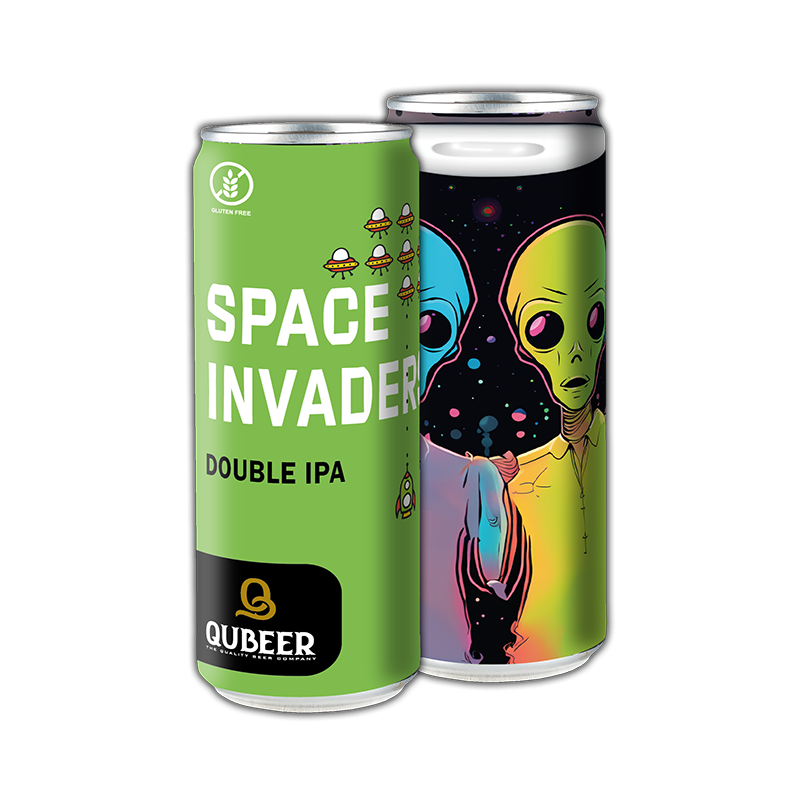 Space Invader 33 cl. Qubeer